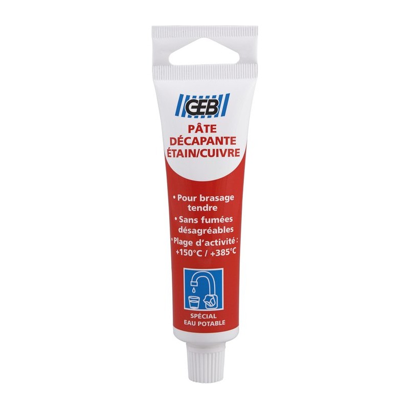 Pâte décapante étain cuivre Geb - Tube 50 ml