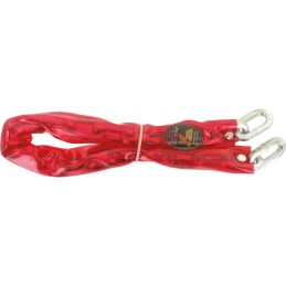 Chaine anti-vol zinguee gainee