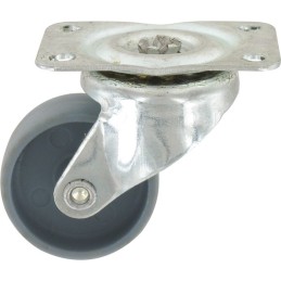 Roulette Mini Roll a platine pivotante