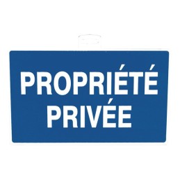 Panneau propriété privée - Direct Signalétique