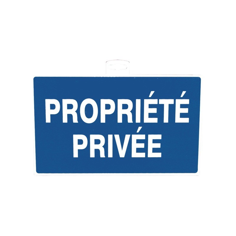 SIGNALETIQUE "PROPRIETE PRIVEE"