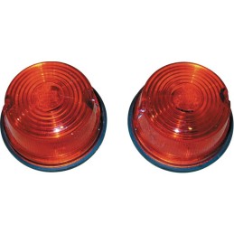 FEU DE POSITION ROND POSTERIEUR Ø75 MM ROUGE
