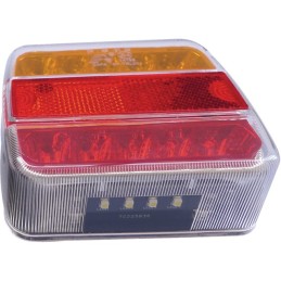 FEU ARRIERE 4 FONCTIONS LED 105X98X36 12-24V