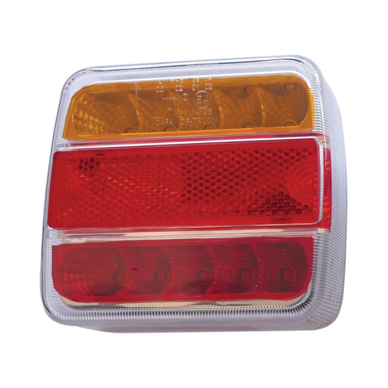 FEU ARRIERE 4 FONCTIONS LED 105X98X36 12-24V BLISTER