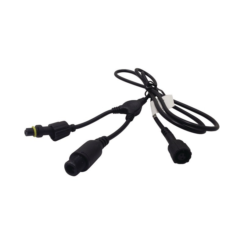 CABLE DE LIAISON  Y 2 CONDUCTEURS 1M CONNECTEUR RAPIDE (MALE, FEMELLE, MALE) LEDs'inno