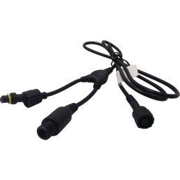 CABLE DE LIAISON  Y 2 CONDUCTEURS 2,5M CONNECTEUR RAPIDE (MALE, FEMELLE, MALE) LEDs'inno