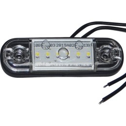 FEU GABARIT 6 LED BLANC AVANT ULTRA PLAT