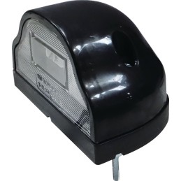 FEU ECLAIREUR DE PLAQUE EA70 12/24V NOIR LED