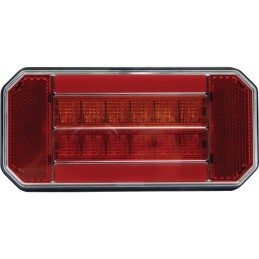 FEU ARRIERE GAUCHE DYNAMIQUE RECTANGLE 3 FONCTIONS 12-24V