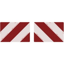 PLAQUE ALUMINIUM 423X282 NORME ECE70 CLASSE 5 JEU DE 2