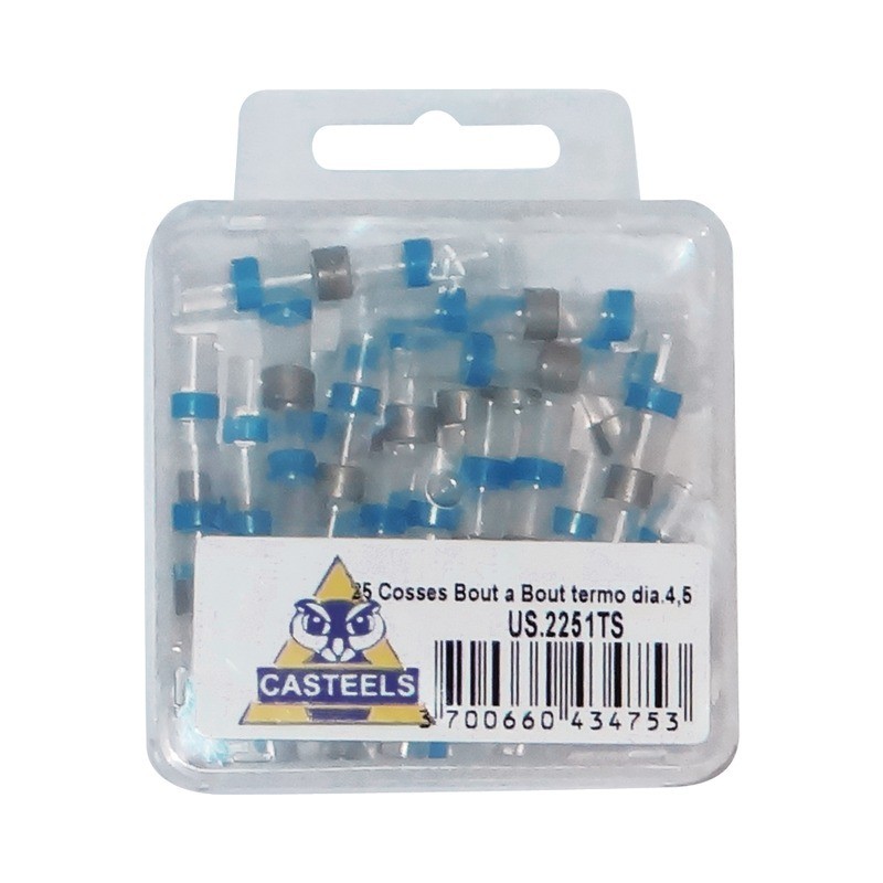 COSSE RETRAC D4,5MM POUR CABLE 1 A 2,5MM² BOÎTE DE 25