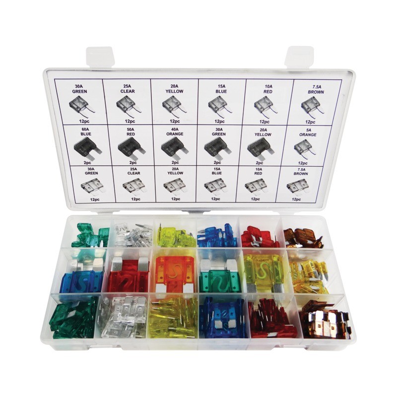 COFFRET 166 FUSIBLES ENFICHABLES TECHNI-POWER