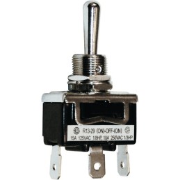 INTERRUPTEUR METAL MOM/OFF/MOM 3 BORNES 20A