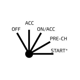 COMMUTATEUR A CLE MASSEY FERGUSON 4 POSITIONS