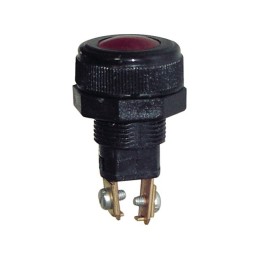 VOYANT LUMINEUX ROUGE 18MM 12V - 1,2W BA9S