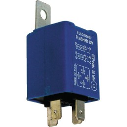 CENTRALE CLIGNOTANTE 12V 4 POLES DIN FLASCHER