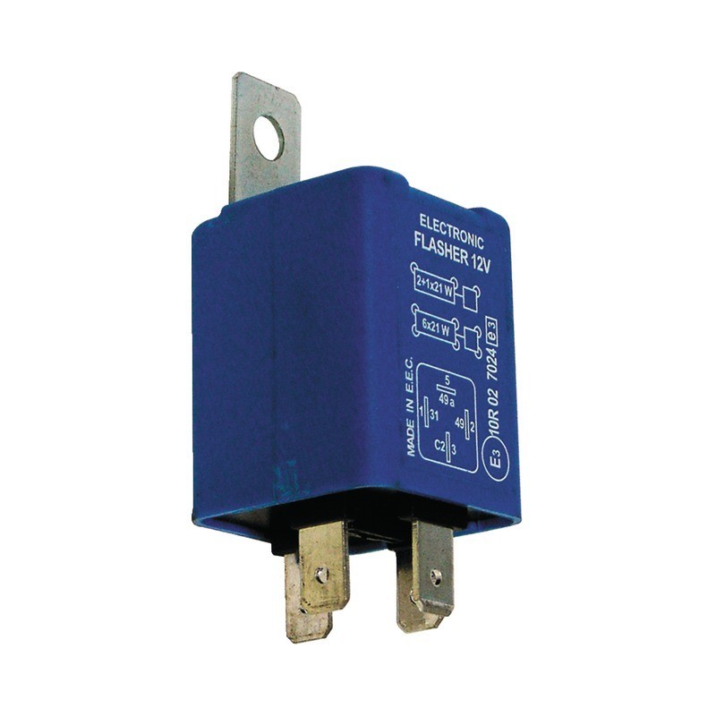CENTRALE CLIGNOTANTE 12V 4 POLES DIN FLASCHER