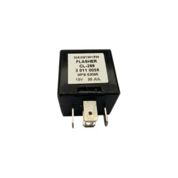 CENTRALE CLIGNOTANTE 12V 4 POLES SAE/BNA FLASHER