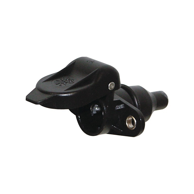 Socle 2 plots fixe 2 trous 2 plots ronds males