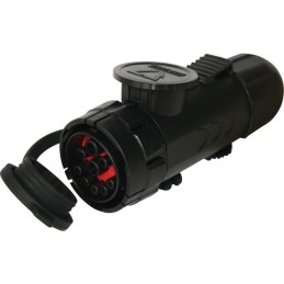 FICHE PRISE MALE 9 PLOTS ISOBUS CONTACT 10MM²