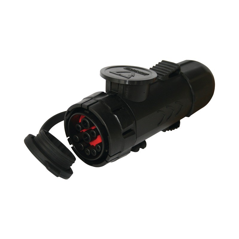 FICHE PRISE MALE 9 PLOTS ISOBUS CONTACT 10MM²