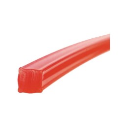 BOBINE FIL NYLON CARRE 2MM 130M ROUGE