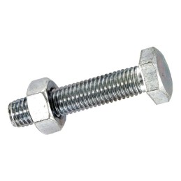 Boulon tête hexagonale 7x 20 6.8 ZN din 601.555