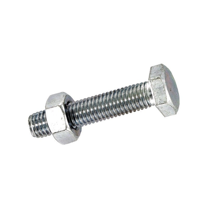 Boulon tête hexagonale 8x 35 6.8 ZN din 601.555