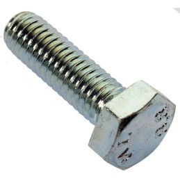 Vis tête hexagonale 6x20 mm Bichromate iso4017 din933 (par 200)