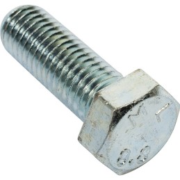 Vis tête hexagonale 12x35 mm Bichromate iso4017 din933 (par 100)