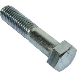 Vis tête hexagonale 18x80 mm Bichromate iso4014 din931 (par 25)