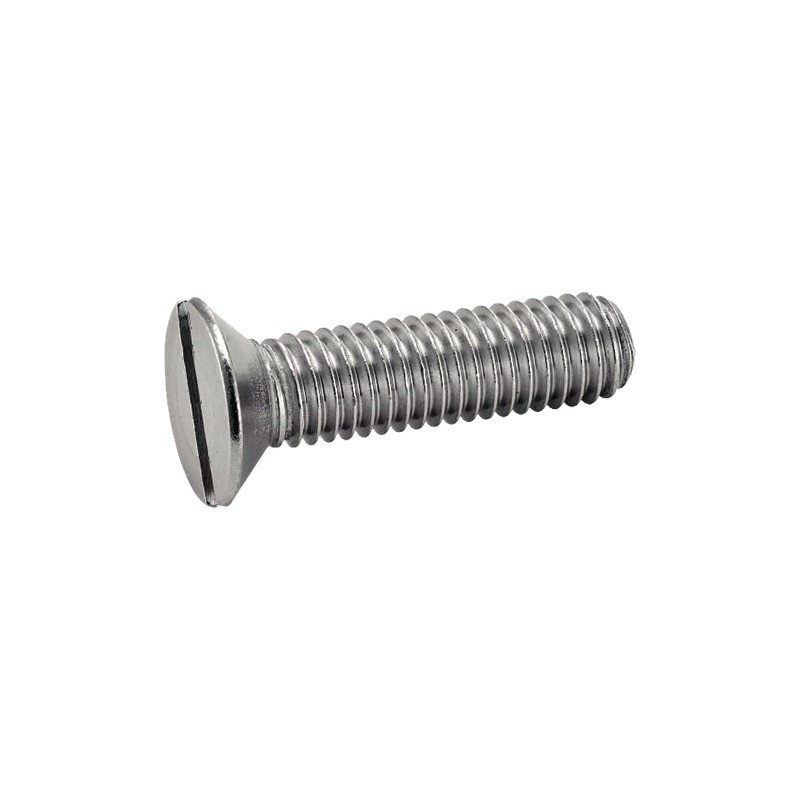 Vis tête fraisée fendue 6x20 mm ZN din963 (par 200)