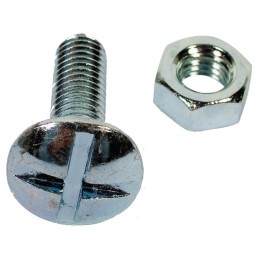 Boulon poêlier acier zingué 6x 20 ZN NFE25-129