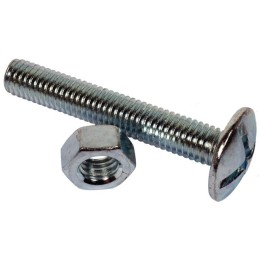 Boulon poêlier acier zingué 8x 50 ZN NFE25-129