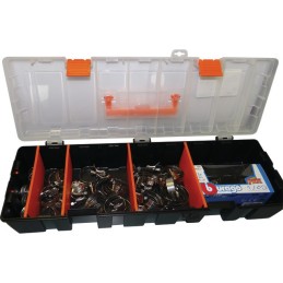 COLLIERS INOX BANDE AJOUREE COFFRET DE 40 PIECES