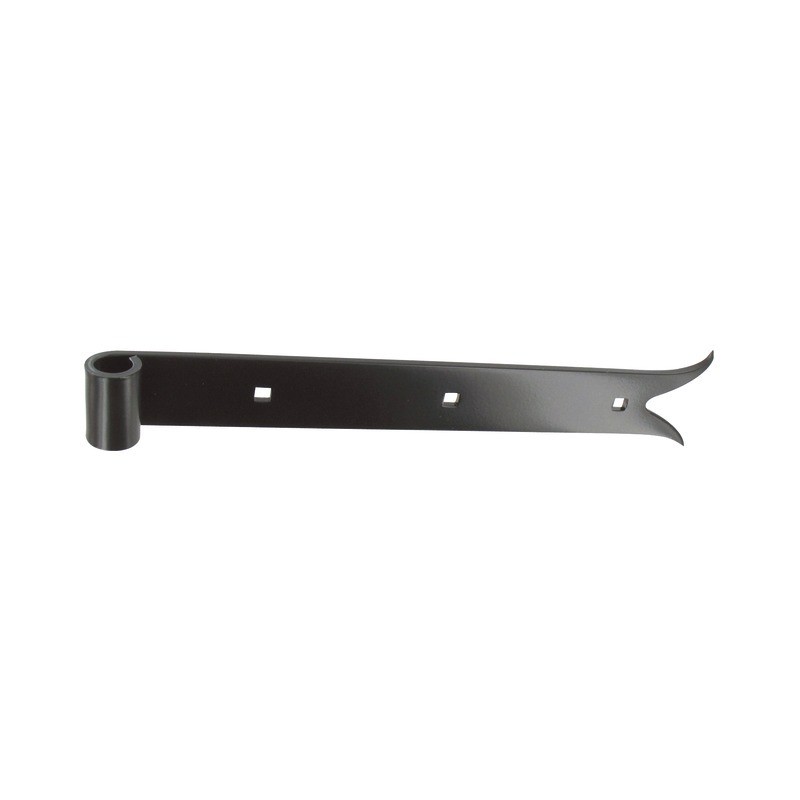 Penture forte queue de carpe oeil 14 longueur 300 mm noir