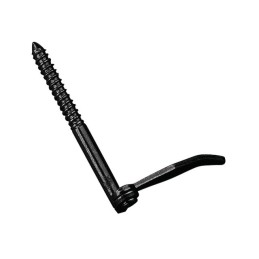 Arrêt marseillais vis bois 10x130 noir