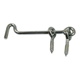 CROCHET CONTREVENT 100 MM ZINGUE BLANC