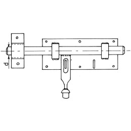 Verrou de barrière pc 18 Bichro