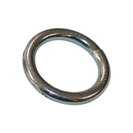 ANNEAU ROND 12 X 60 MM ZINGUE BLANC