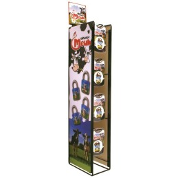 PRESENTOIR + 20 CADENAS MEUH 30MM 3 CLES