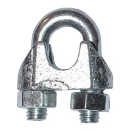 SERRE CABLE ACIER ZINGUE 6MM SACHET DE 12