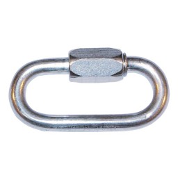 Maillon rapide inox diamètre 4 mm