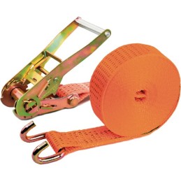 SANGLE A CLIQUET 50MM CROCHETS FERMEE 25MTS