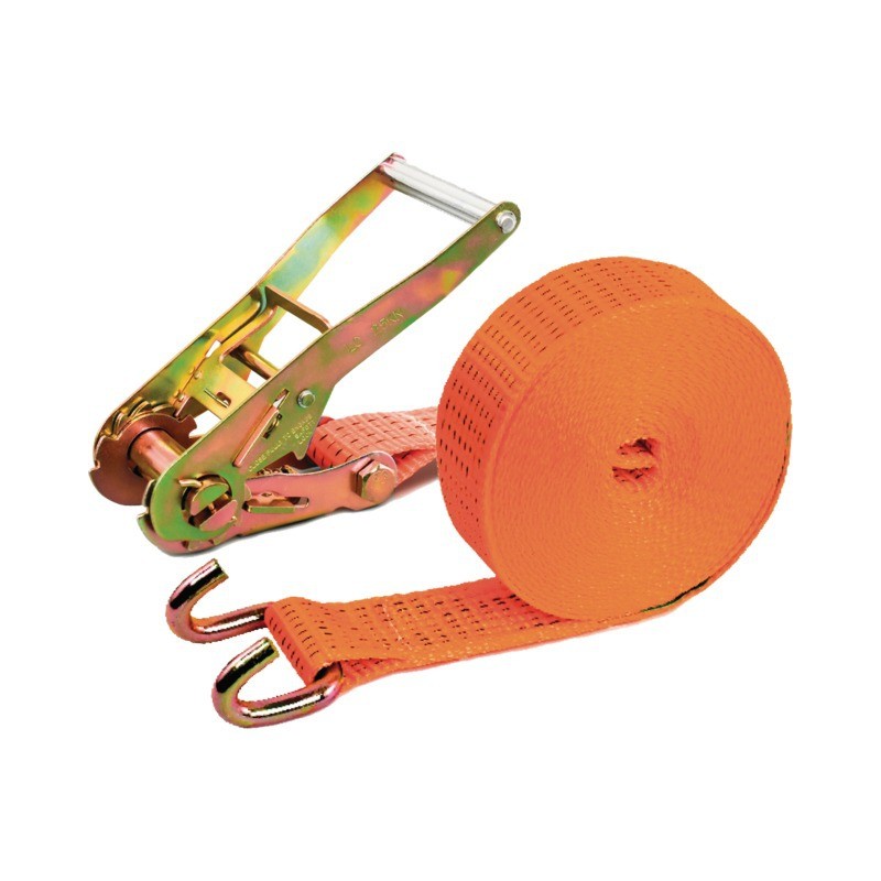 SANGLE A CLIQUET 50MM CROCHETS FERMEE 25MTS