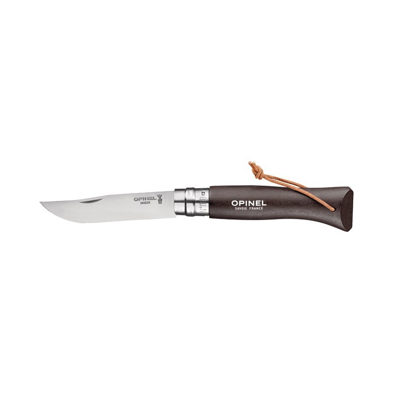 Couteau Opinel Baroudeur n°8 Brun Noir