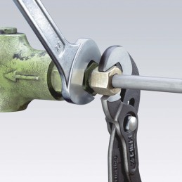 Clé ajustable 15 positions serrage de 10 à 32 Knipex