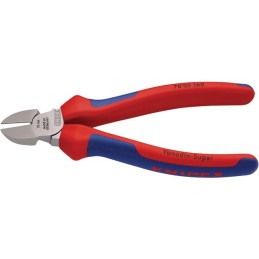 Pince coupante diago longueur 160 mm gainée bi-matière
