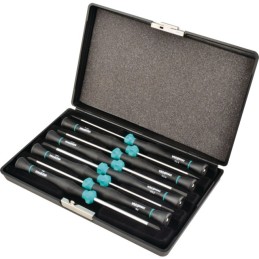 TOURNEVIS DE PRECISION A FENTE ET PHILLIPS EN COFFRET DE 8 PIECES WHIRLPOWER