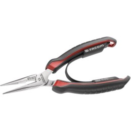 PINCE A BEC DEMI ROND COURT LG 160 MM FACOM